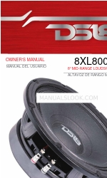 DS18 8XL800-8 Manuale d'uso