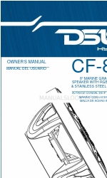 DS18 CF-8m Manual do Proprietário