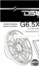 DS18 G6.5XC Owner's Manual