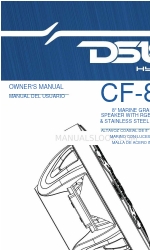 DS18 HYDRO CF-8M Manual do Proprietário