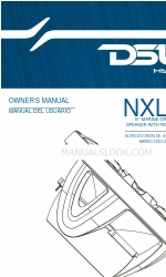 DS18 Hydro NXL-10/WH Owner's Manual