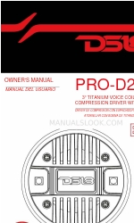 DS18 PRO-D2X Manual del usuario