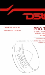 DS18 PRO-TSQ オーナーズマニュアル