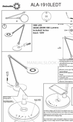 Dainolite Alina ALA-1910LEDT Panduan Memulai Cepat