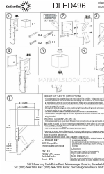 Dainolite DLED496 Manual de início rápido