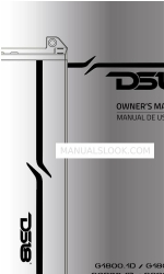 DS18 GEN-X G3600.1D Owner's Manual