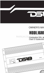 DS18 HOOLIGAN KO H-K03 소유자 매뉴얼