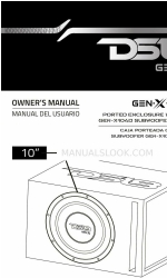 DS18 Gen-x 110LD Instrukcja obsługi