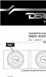 DS18 GEN-X212LD Benutzerhandbuch