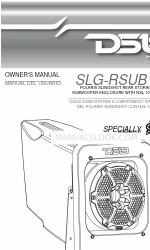 DS18 POLARIS SLINGSHOT SLG-RSUB10LD Benutzerhandbuch