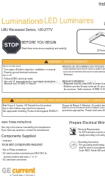 Daintree GE Current Lumination LBU Recessed Series インストレーション・マニュアル
