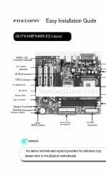 Foxconn 661FX4MR-ES Layout Panduan Instalasi Mudah