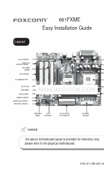 Foxconn 661FXME Eenvoudige installatiehandleiding