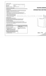 DSB SC-T5 Instrucciones de uso