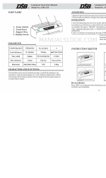 DSB 330-LCD Instrukcje obsługi