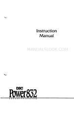 DSC LCD 5500 Manual