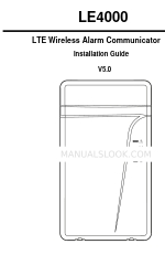 DSC LE4000 Installationshandbuch