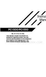 DSC PC1500 Instruction Manual