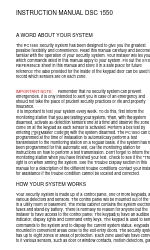 DSC PC1550 Instruction Manual