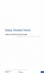 Daisy Polycom VVX150 完全なユーザーマニュアル