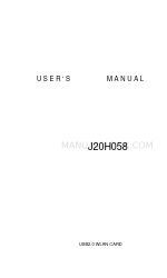 Foxconn J20H058 User Manual