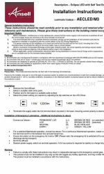 Ansell Eclipse MultiLED Series Installation Instructions