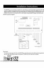 DSC Power 832 Installation Instructions