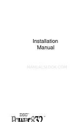 DSC Power 832 Installation Manual