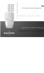 DAITEM 172-21X Instrukcja instalacji