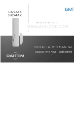 DAITEM SH273AX Instrukcja instalacji