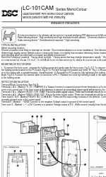 DSC LC-101CAM Series Installation Instructions