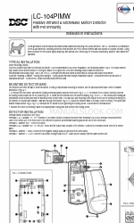 DSC LC-104PIMW Installation Instructions