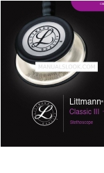 3M Littmann Classic III Benutzerhandbuch