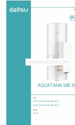 Daitsu WITD-AQUATANK MB-300-3 Benutzerhandbuch