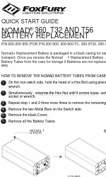 Foxfury Lighting Solutions NOMAD T56 Hızlı Başlangıç Kılavuzu