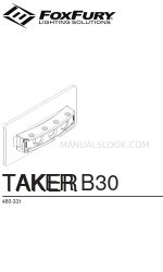 Foxfury Lighting Solutions TAKER B30 제품 설명서