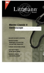 3M Littmann Master Classic II Instrucciones de uso