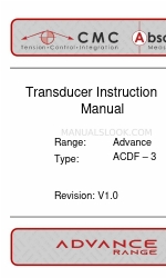 Absolute Measurement ACDF-3 Manuel d'instruction