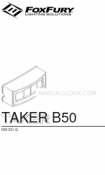 Foxfury Lighting Solutions TAKER B50 Manual del producto