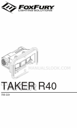 Foxfury Lighting Solutions TAKER R40 제품 설명서