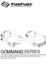 Foxfury Lighting Solutions COMMAND SERIES Руководство по эксплуатации