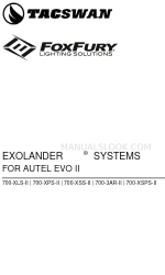 Foxfury Lighting Solutions Tacswan EXOLANDER 700-3AR-II Product Manual