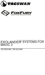 Foxfury Lighting Solutions TACSWAN EXOLANDER 700-XDS-M3 Handmatig