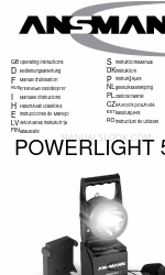 ANSMANN POWERLIGHT 5.1 사용 설명서