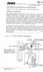 DAKA 301C Manual de instalação e operação