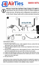 AirTies RT-205 Руководство по быстрой настройке