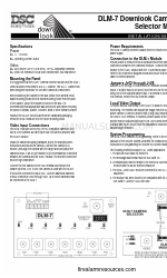 DSC Downlook DLM-7 Instrucciones de instalación