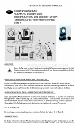 ANSMANN Starlight 400 Kullanım Talimatları Kılavuzu