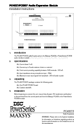 DSC Maxsys PC4937 Installationshandbuch