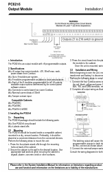 DSC PC6216 Kurulum Talimatları